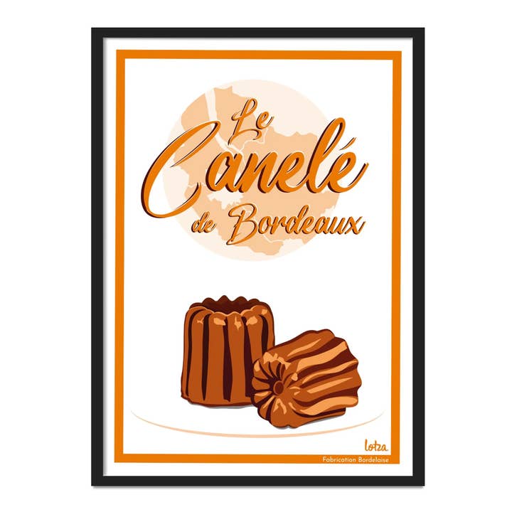 Display Bordeaux Canelé for wholesale by Lotza