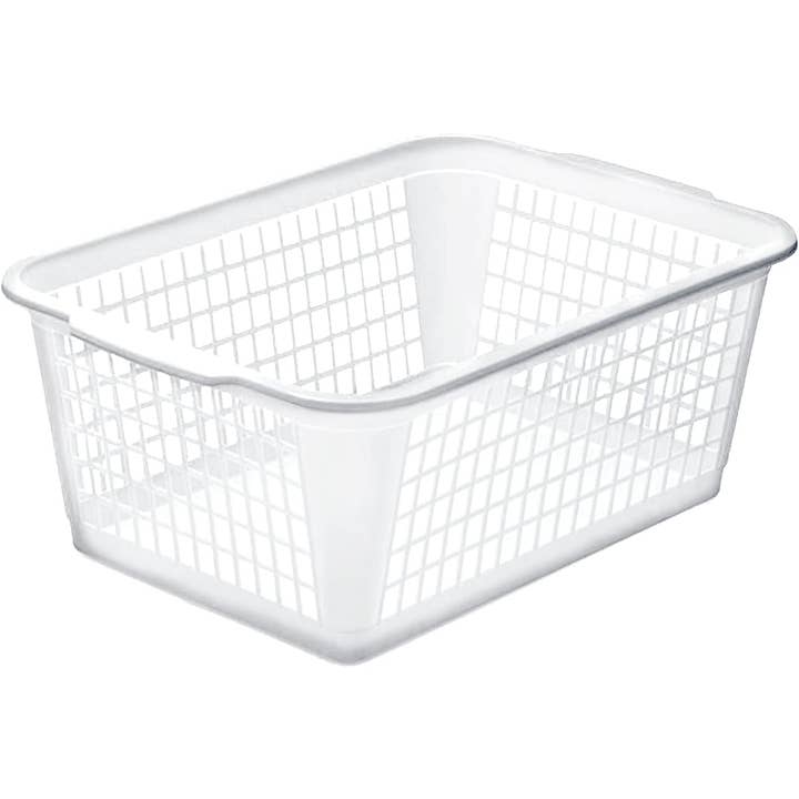 YBM HOME INC. - Wholesale Storage Bin - Large Plastic Storage Basket 15 x 10 x 6 In - Various Colors