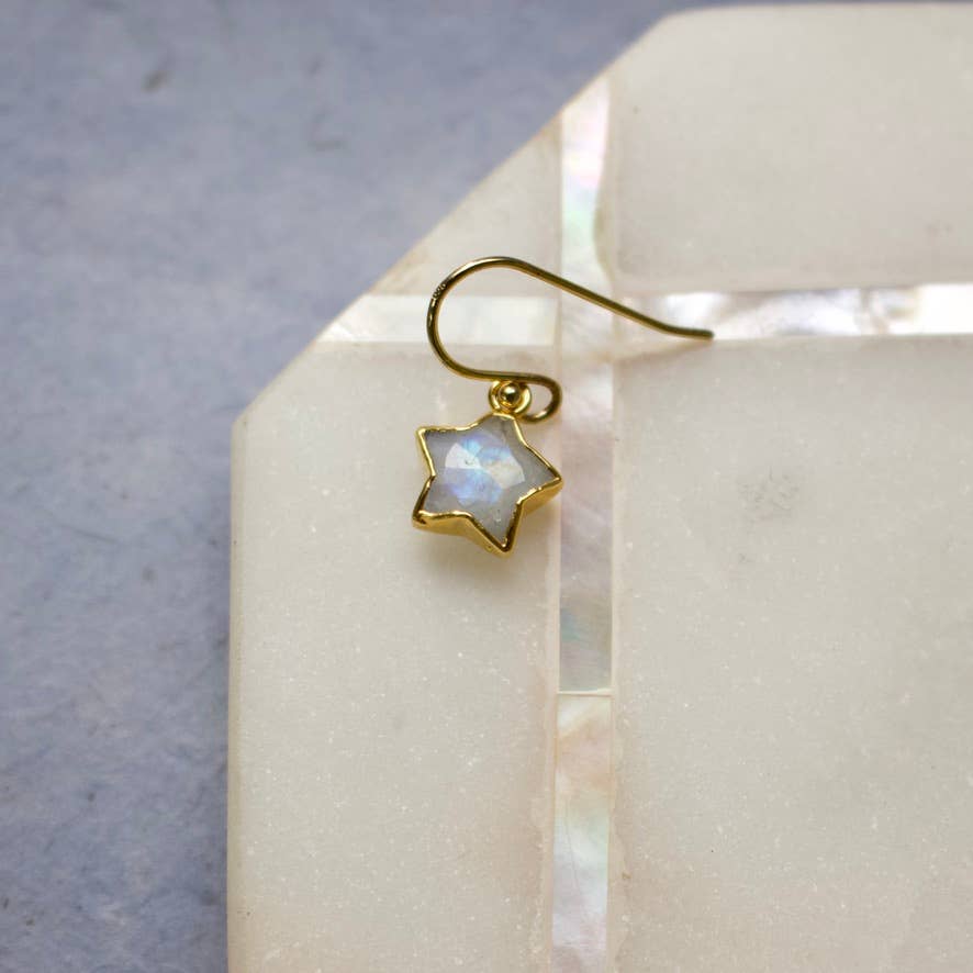 a.v. max – Großhandel Ohrhänger – Halbstein-Ohrringe mit Mini-Stern6