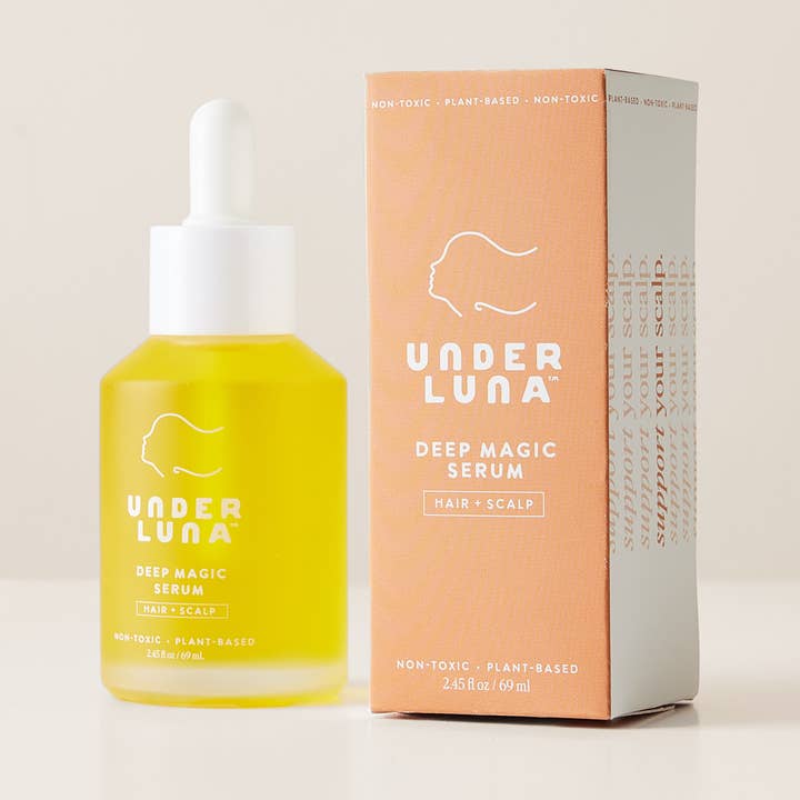 WHS - DEEP MAGIC HAIR + SCALP SERUM *grapefruit + clove* 2oz for wholesale by Under Luna