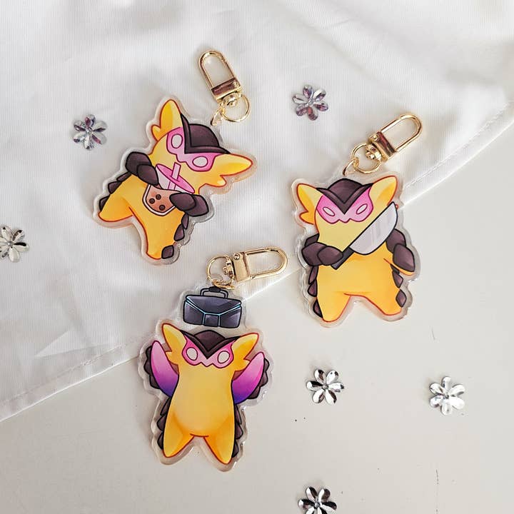 colgante acrílico Wingman para venta al por mayor de Zellie's Koi Pond