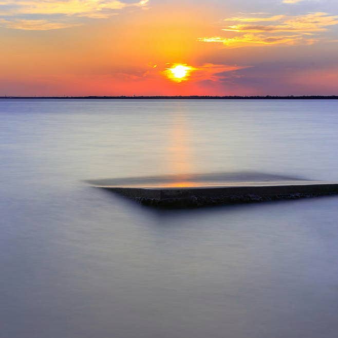Impresión de Arte Fino de Puestas de Sol en el Lago de Texas TLS206 para venta al por mayor de Breaking Rules Photography