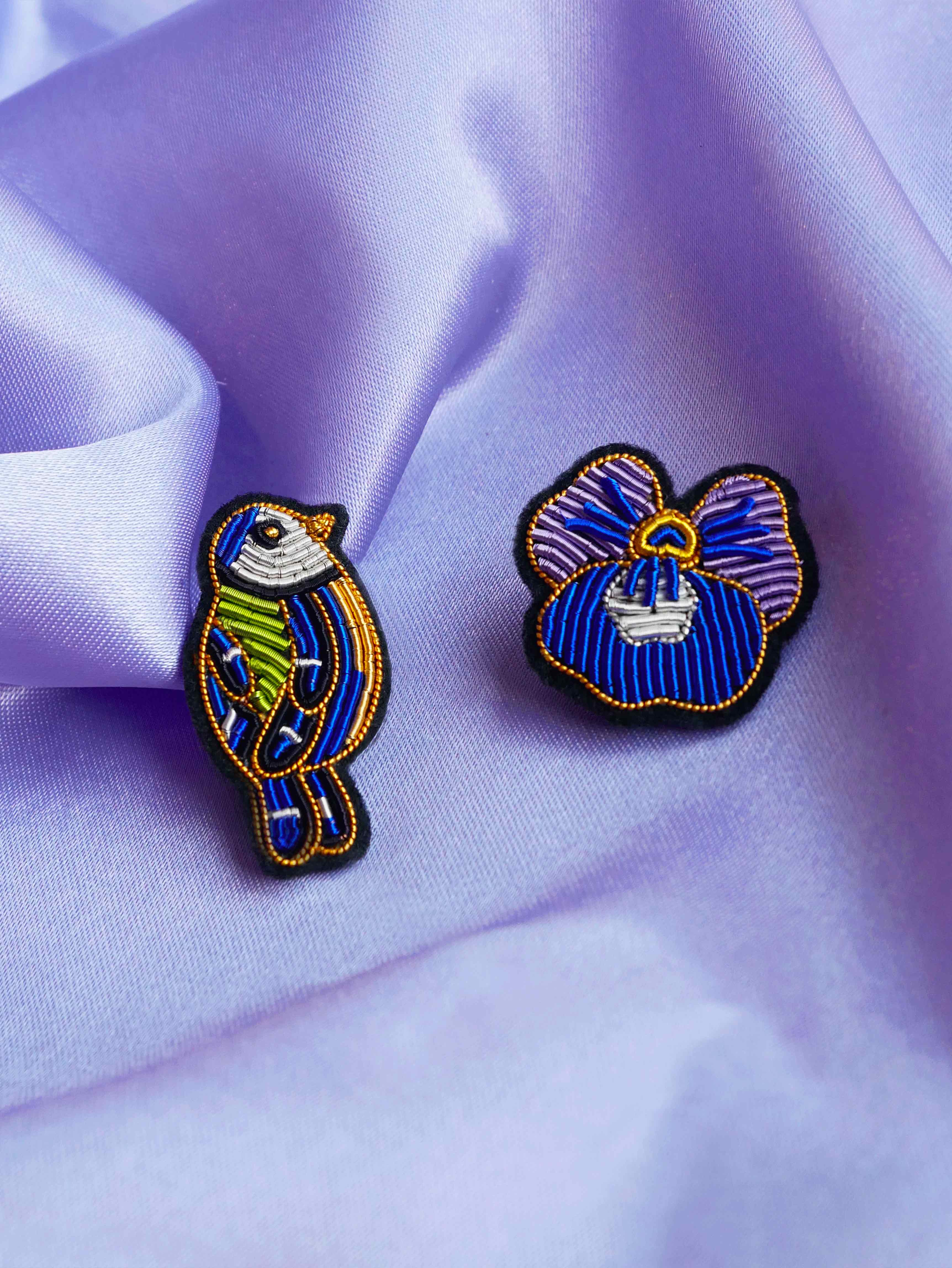 MALICIEUSE - Wholesale Brooch - Mini Bird Brooch Tit1