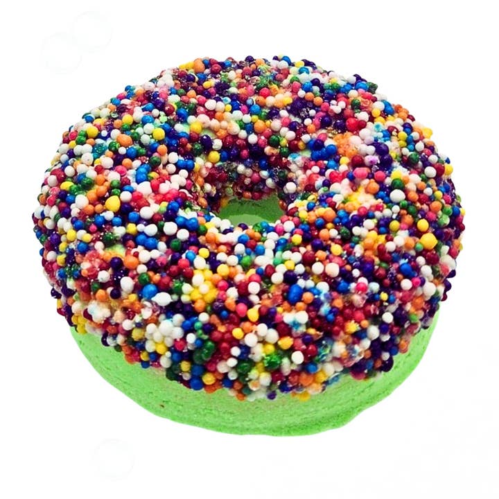Donut Bath Bomb | Margarita (Sprinkles) for wholesale by garb2ART