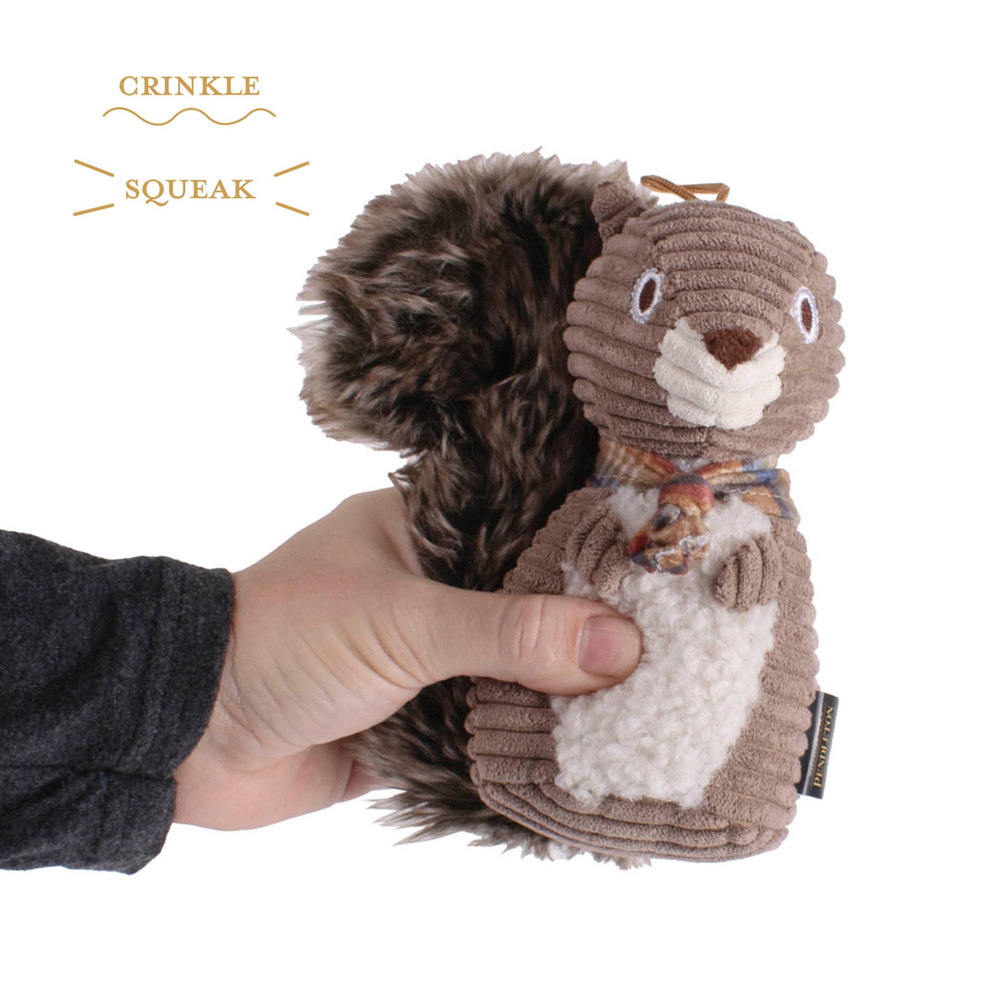 Carolina Pet Company - Wholesale Pet Plush Toy - Dog - Pendleton Plush Squirrel Dog Toy3