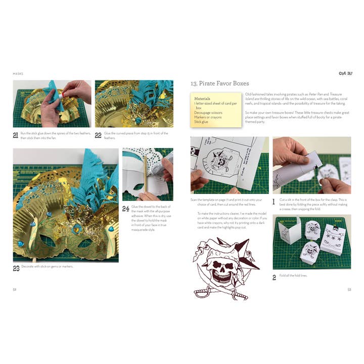 Schiffer Kids - Venta al por mayor Crafts, Hobbies & DIY - ¡Córtalo! : 15 Divertidos proyectos de papelaje para niños5