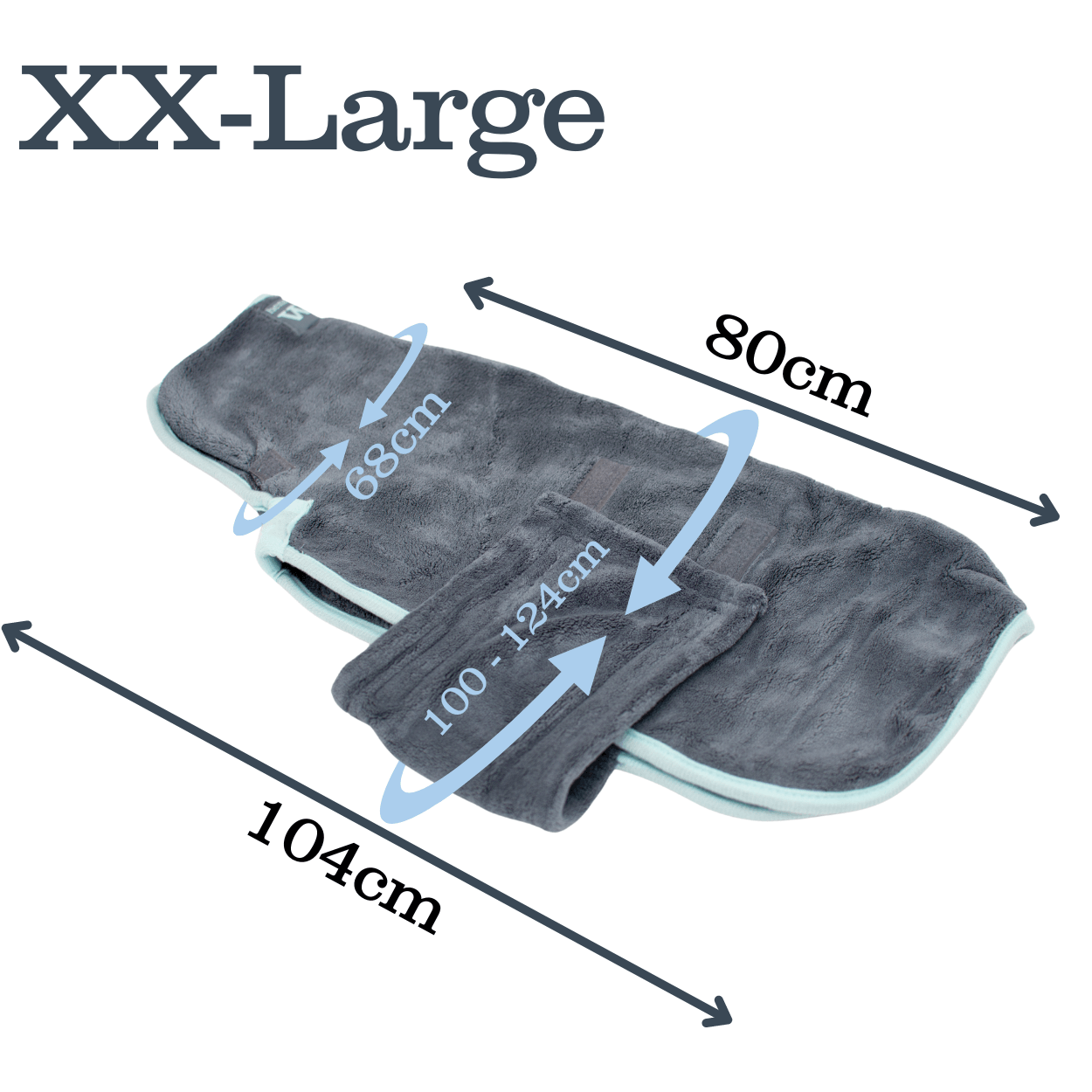 Henry Wag – Großhandel Haustiermantel – Hund – Henry Wag Hundetrocknungs-Mantel aus 80 % recyceltem Polyester11