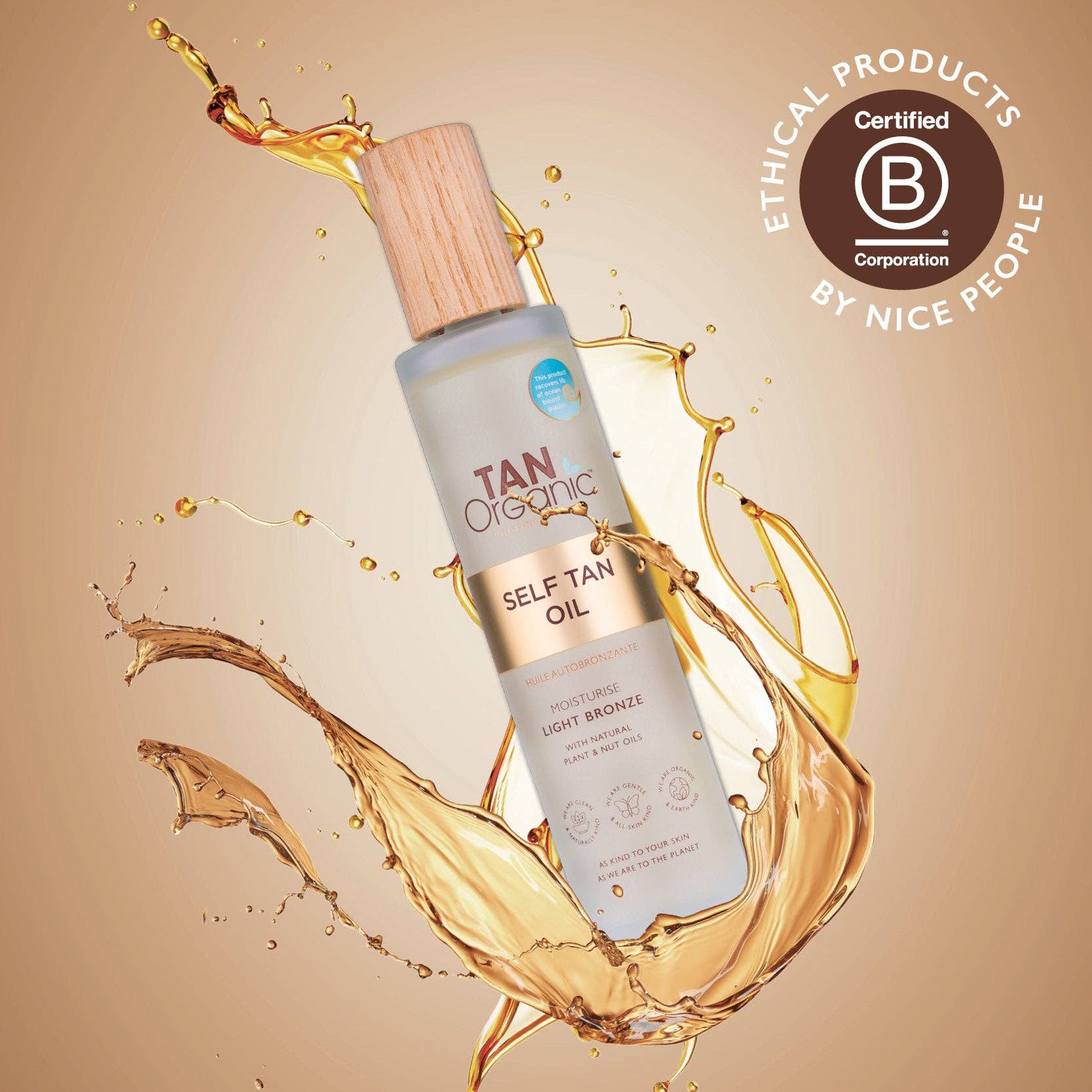 The Kind Brand Company – Großhandel Selbstbräuner – Tanorganic Selbstbräunungsöl - 100 ml