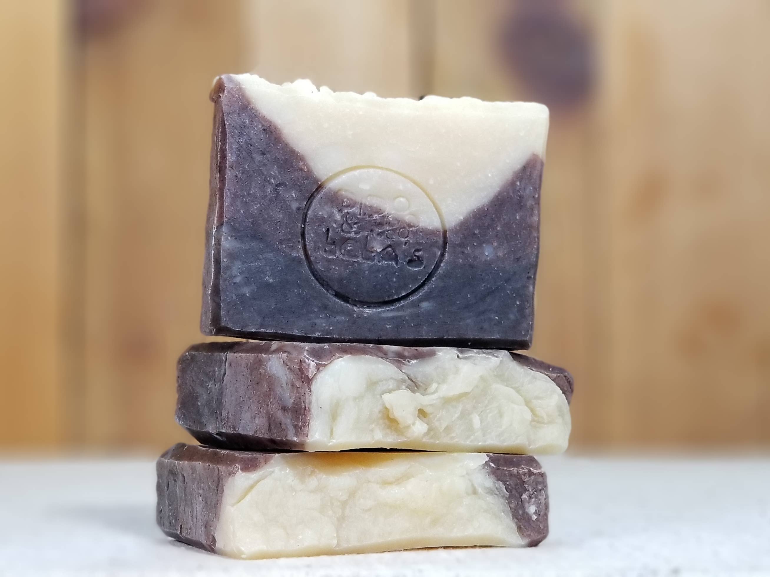 Pip & Lola's Everything Homemade - Wholesale Bar Soap - Bad (H)Ombre - Mexican Hot Chocolate Soap7