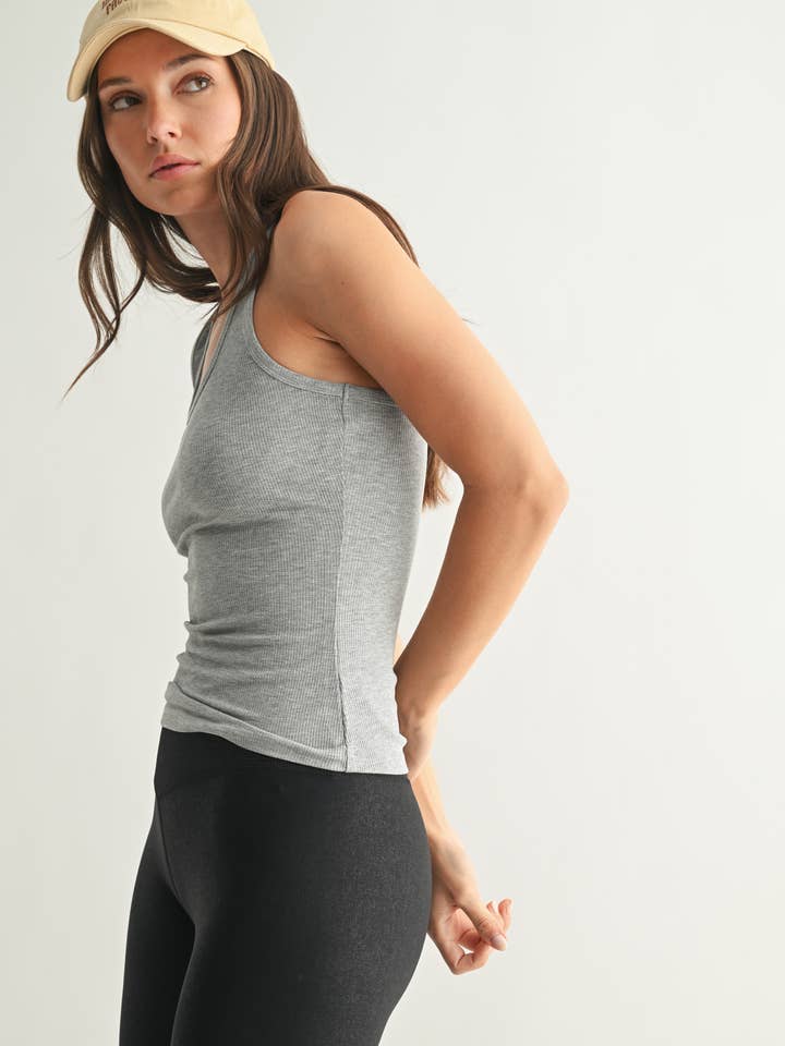 Mono B - Wholesale Tank Top - Women's - Slim Fit Scoop Neck Tank Top10