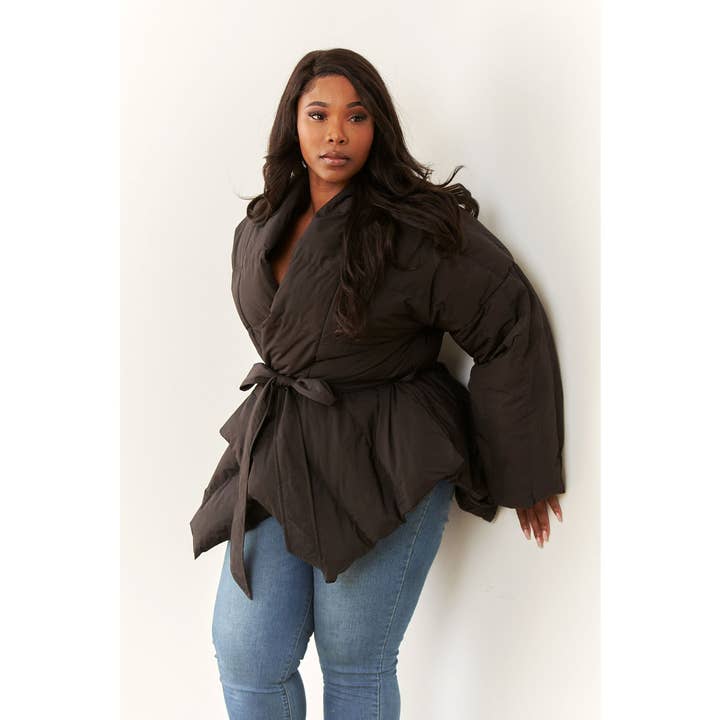 Black Pearl Clothing - Wholesale Jacket - Women's - PUFFER COAT FUSION
JACKET PLUS