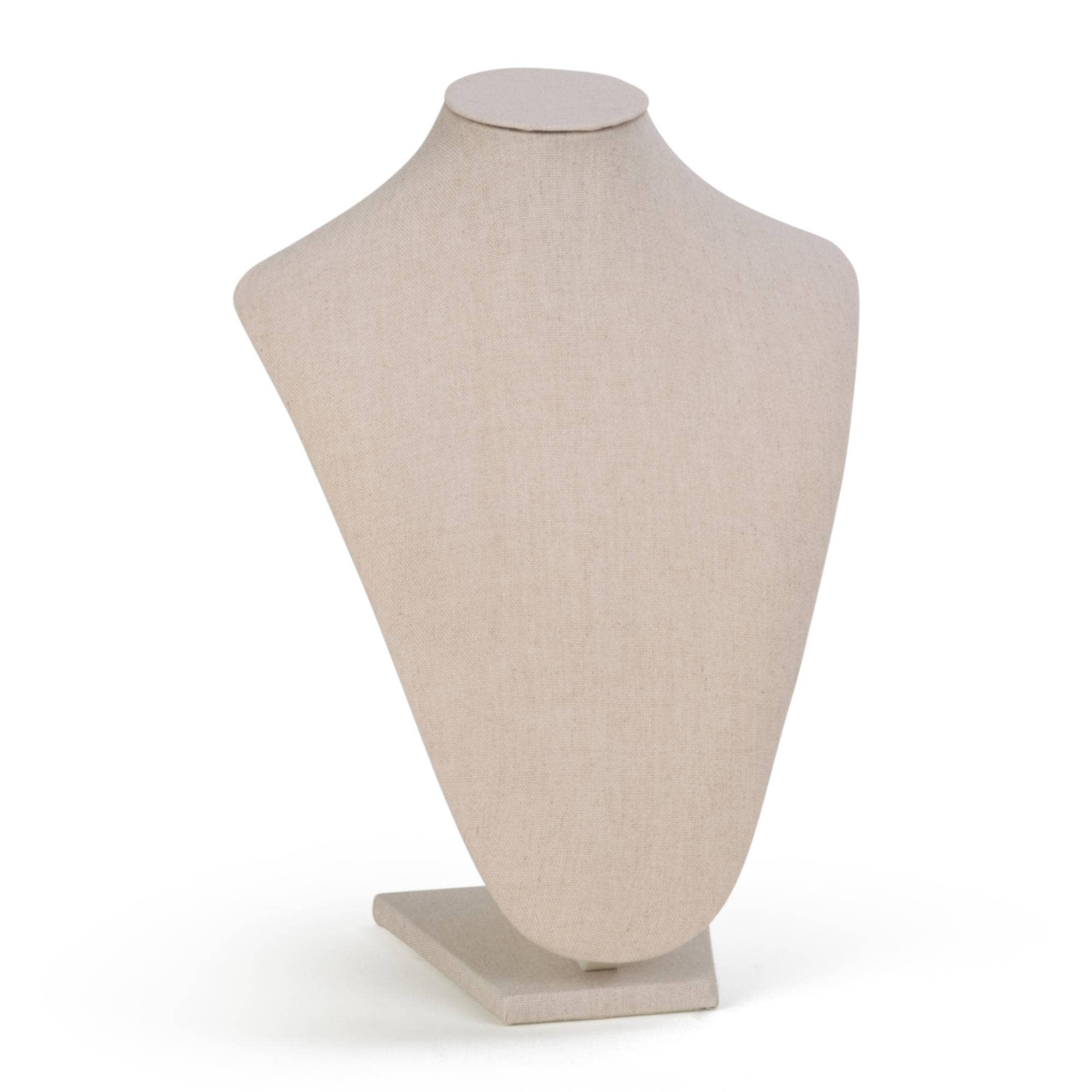 Linen Neck Forms - Cream for wholesale on Faire3