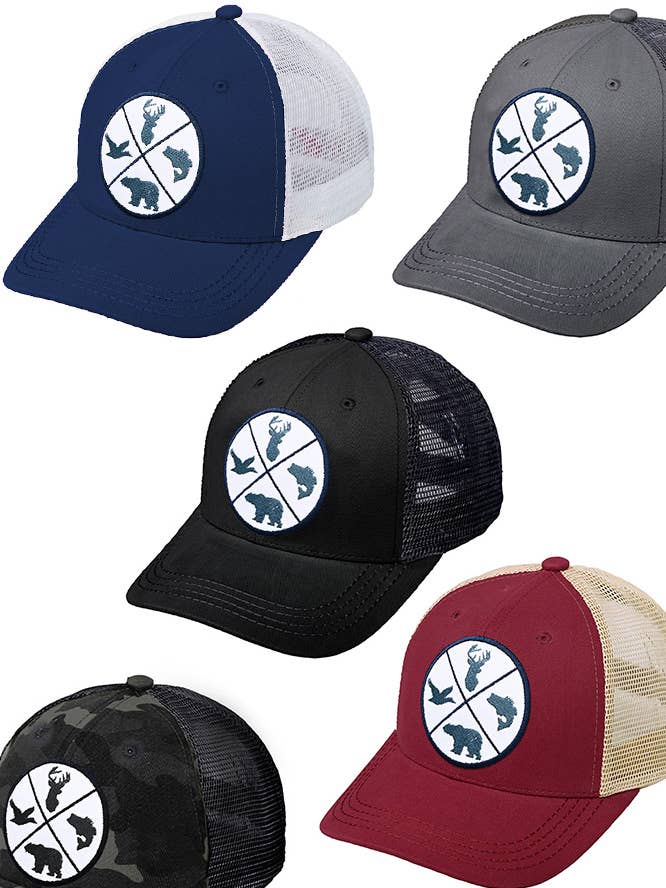 C.C Wild Animal Symbol Embroidery Patch Ball Cap for wholesale by Hana