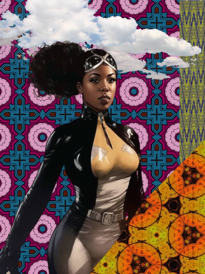 Bessie #1 Fine Art Grußkarte für den Großhandel von Blacartistry