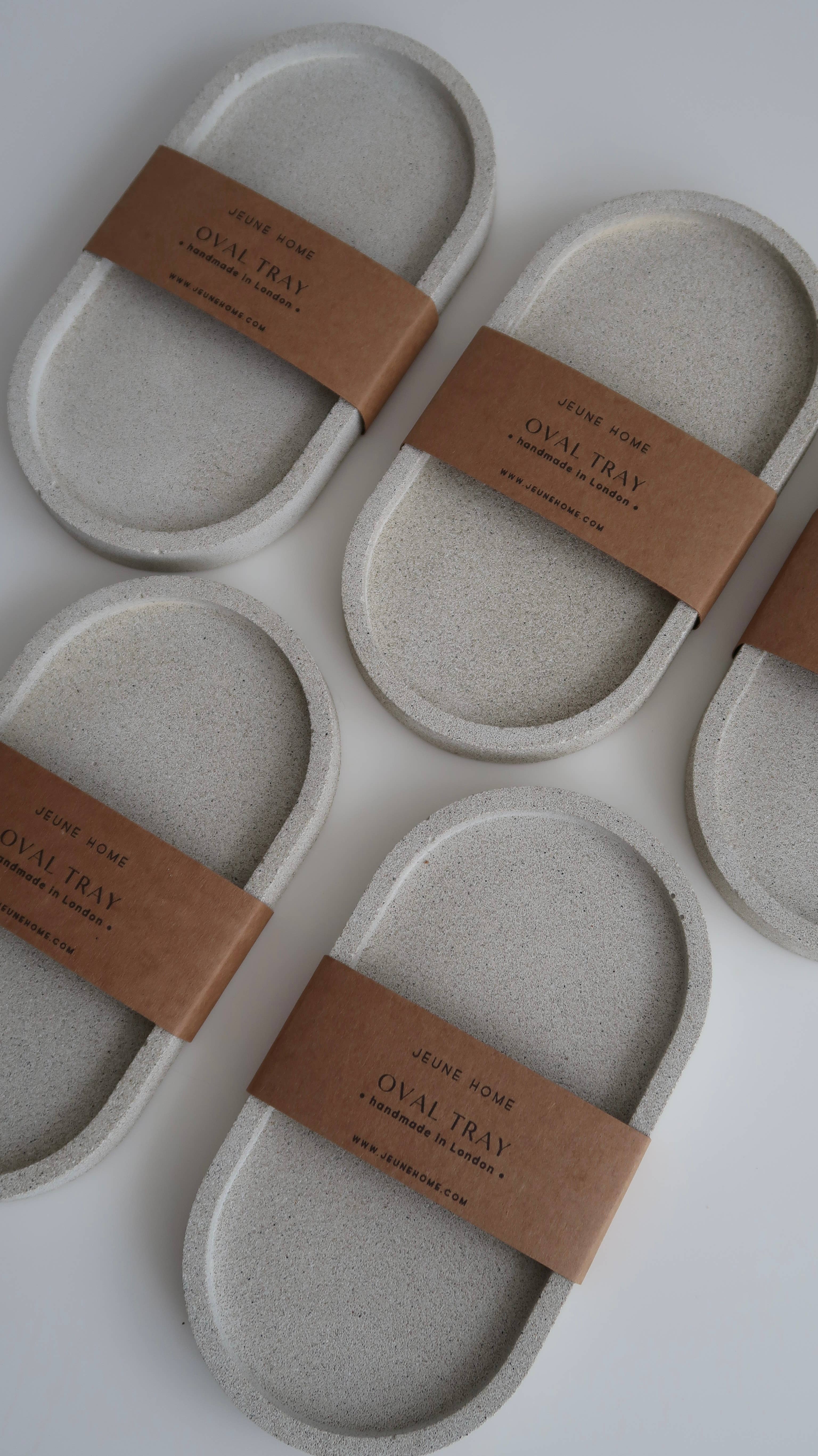 Jeune Home - Wholesale Decorative Tray - Textured oval tray6