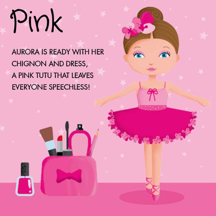 Axis Toys & Gifts - Wholesale Puzzle – Child - Sassi 3D Puzzle and Book Set - Learn Colours Ballerina, 40 pcs2