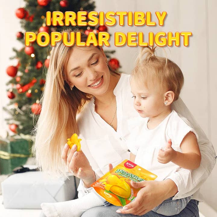 I Got Your Candy - Wholesale Gummy - Amos Peelerz Gummy Mango 6oz - 12ct6