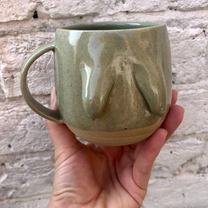 BoobieBu - Wholesale Coffee Mug - Ceramic Boob Mugs, 350ml, Handmade, selection of colours, Co5
