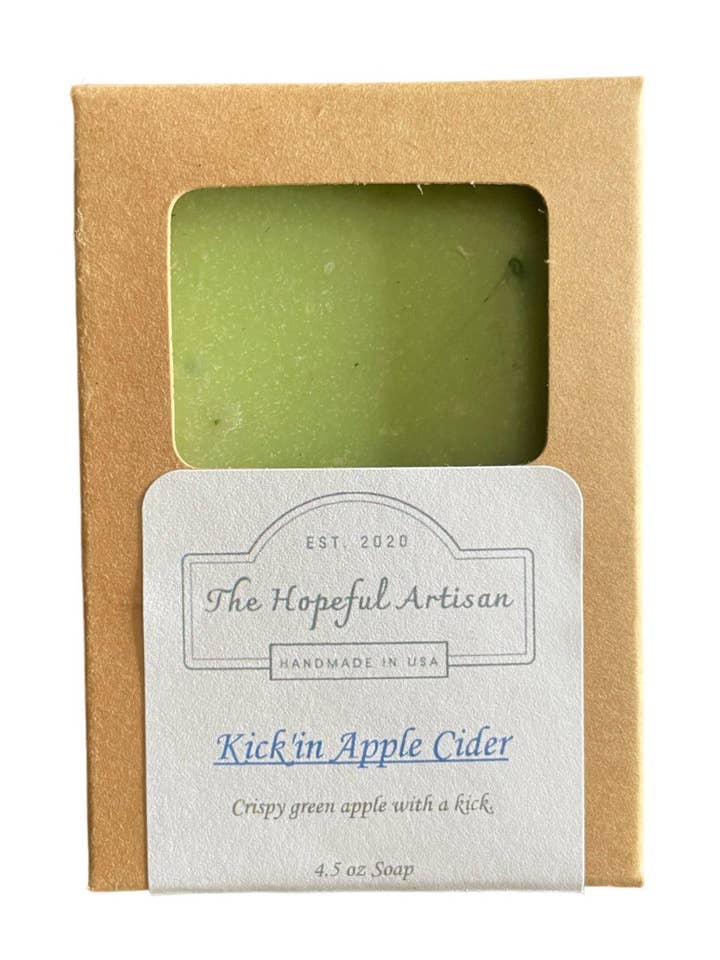 Kick'in Apple Cider for wholesale by The Hopeful Artisan