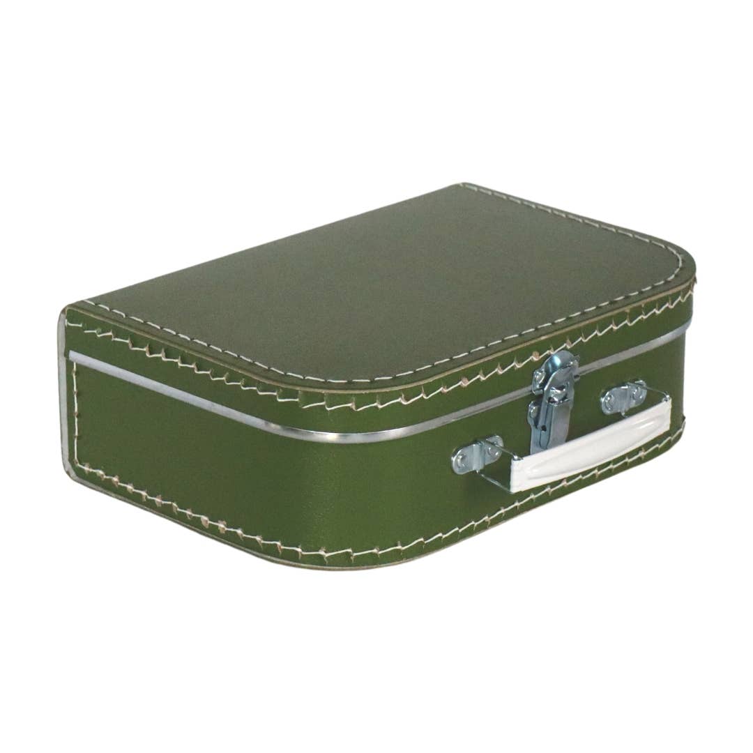 Kinderkoffertjes.nl - Wholesale Luggage - OLIVE GREEN suitcase 25 cm2