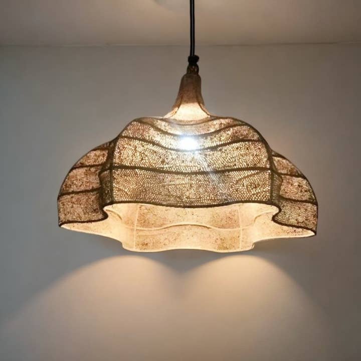 martitec - Wholesale Chandelier/Hanging Light - New Style Wave Chandelier, Natural Wicker Chandelier,
