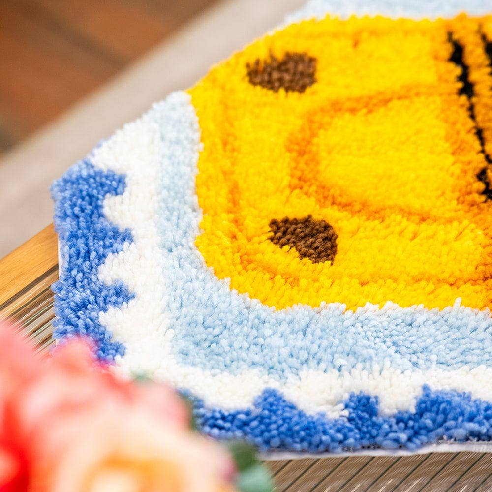 Craft Club - Wholesale DIY Craft Kit - Sardine Stamps - XL Latch Hook Rug Kit3