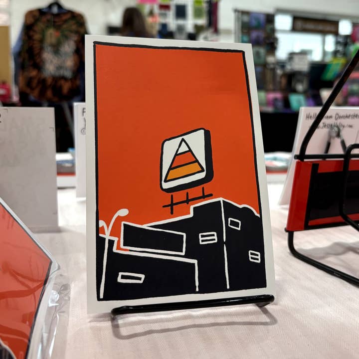 Jesse Haley - Wholesale Postcard - Boston Halloween Postcard2