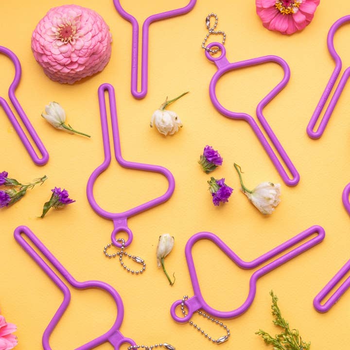 The dooloop by Houndswag LLC - Wholesale Pet Poop Bag Dispenser - Bari's Lilac Dooloop POP Box (set of 15)4