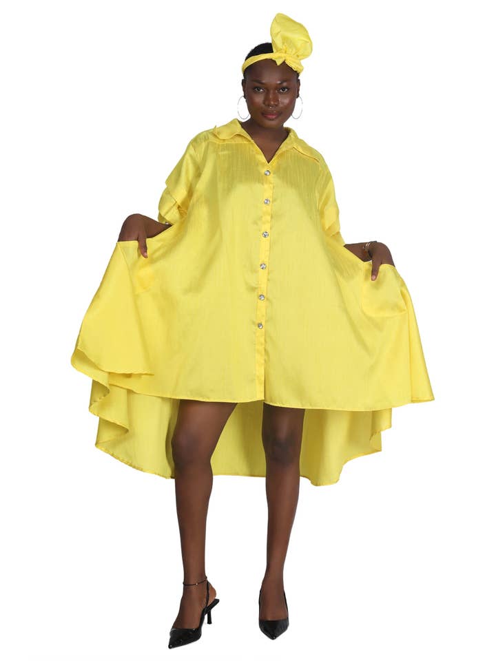 Advance Apparels - Wholesale Dress - Women's - Hi-Lo Dress w/ "Blessed" AD-2501321