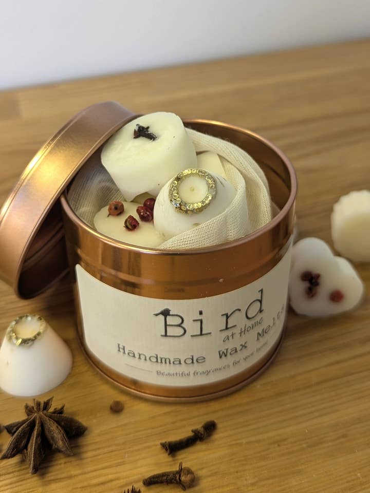 Christmas Wax Melts Gift Tin for wholesale by Bird at Home