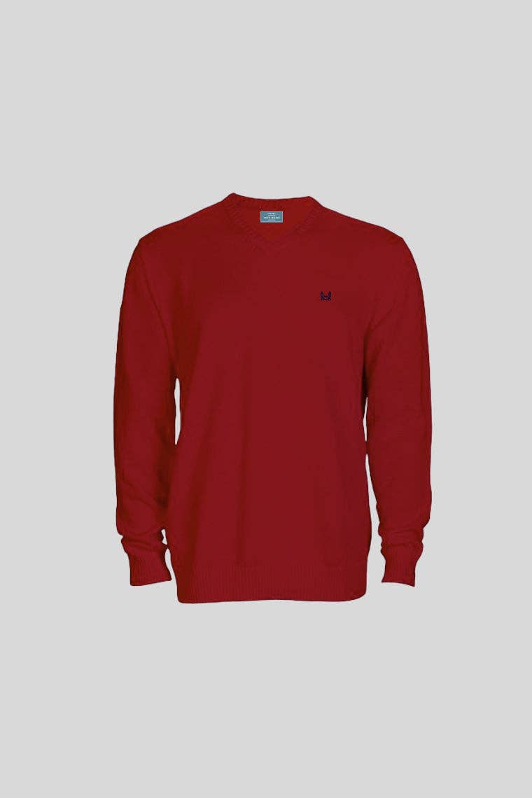 Custi Mikelo: Men's Clothing & Christmas Gifts – wholesale Knitted jumper – Men′s – Garnet Cotton Jersey2