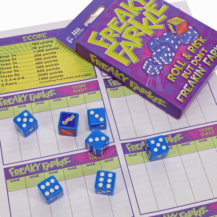 Wood Expressions - Wholesale Dice - Freaky Farkle Dice Game