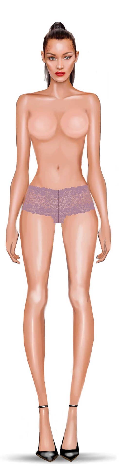 House of Desire – Engroshandel Undertøj - Dame – CAITLIN BLOMSTRET BLONDE CHEEKY73