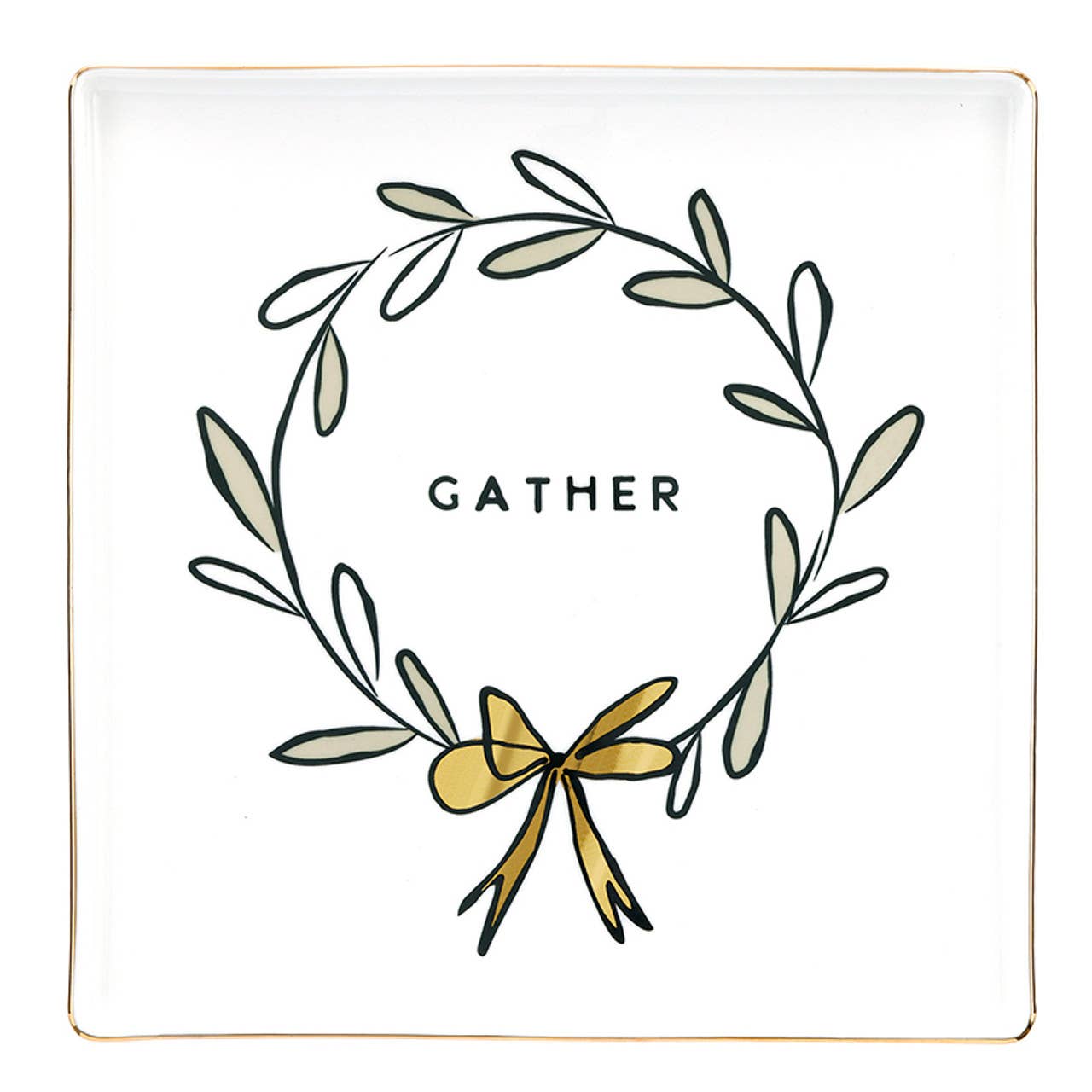 Santa Barbara Design Studio by Creative Brands - Wholesale Serving Tray - Ceramic Square Tray - Gather0