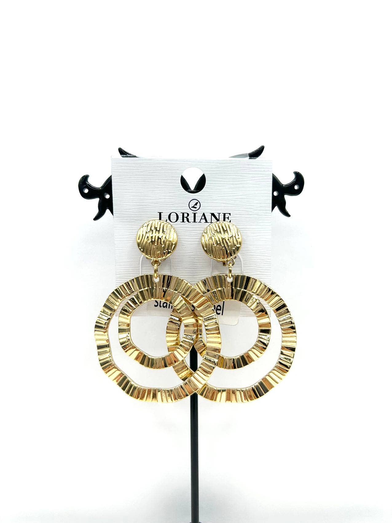 LORIANE CREATION - Wholesale Clip-On Earrings - 505A-21 clip earrings1