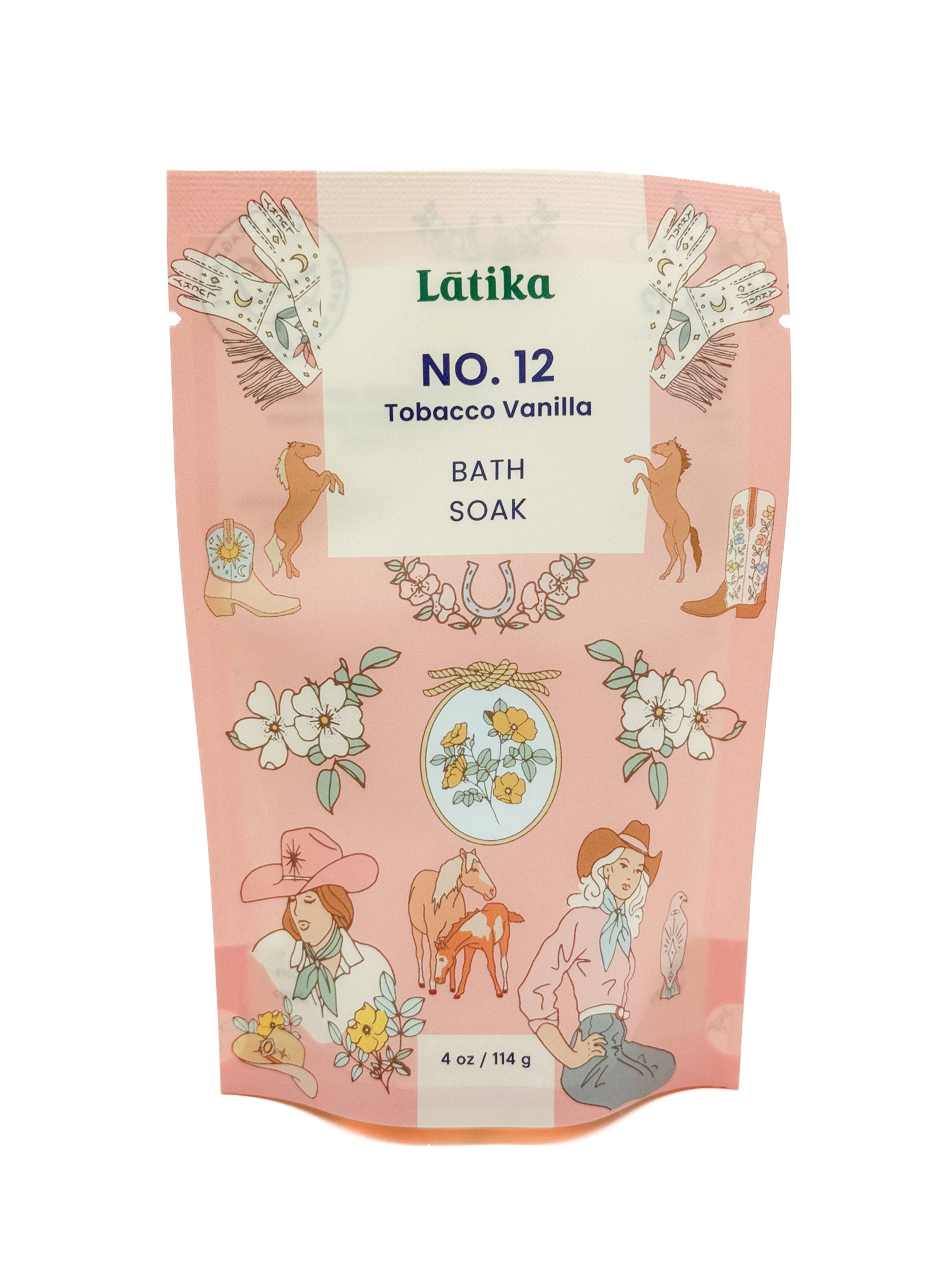 Latika Beauty - Wholesale Bath Soak/Milk - Vegan Milk Bath Soak – Warm Tobacco & Vanilla 🐎1