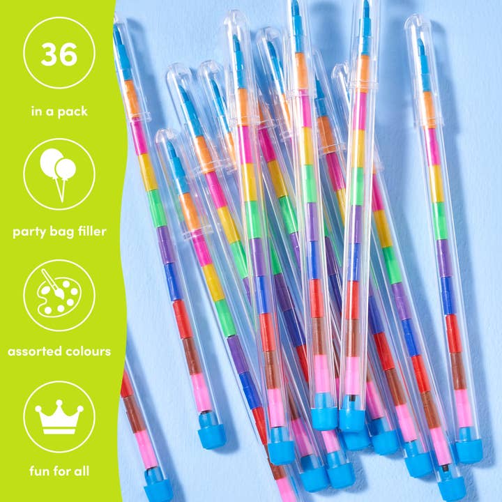 The Twiddlers – wholesale Crayons – Child & baby – 36 Swappable Tip Colour Crayons3