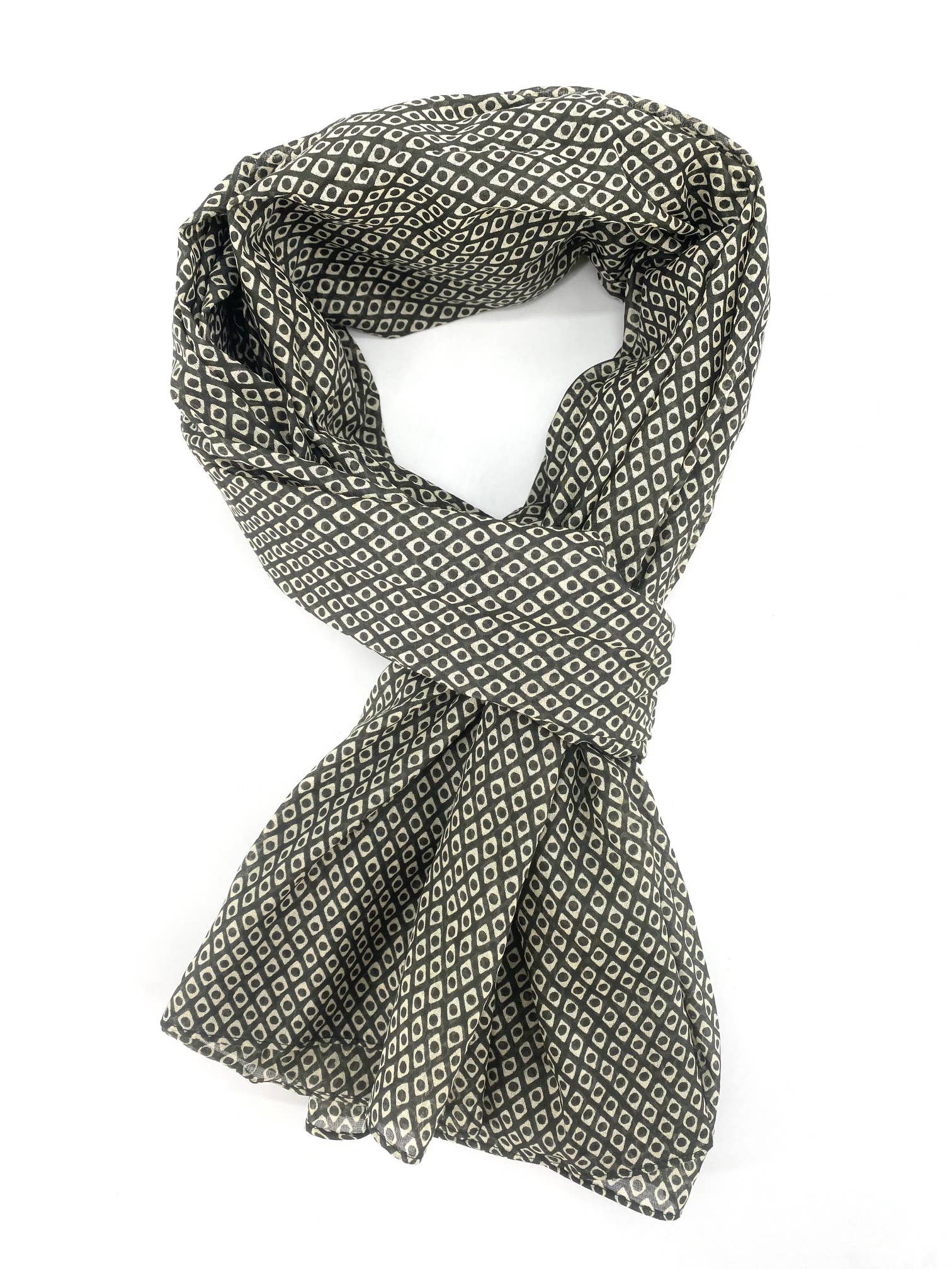 Maison Unik Accessoires - Vente Écharpe – unisexe - Foulard Chèche écharpe en coton pour homme  ou Femme2