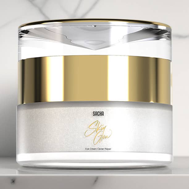Skin Glow Caviar Eye Cream for wholesale by Sacha Cosmetics