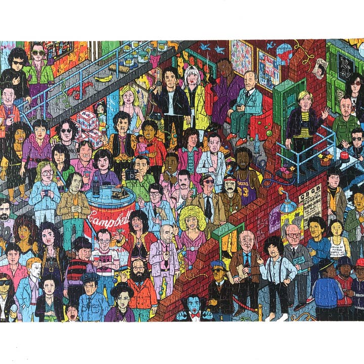 SCB - Wholesale Puzzle - Adult - Warhol's World: A 1000 Piece Jigsaw Puzzle5