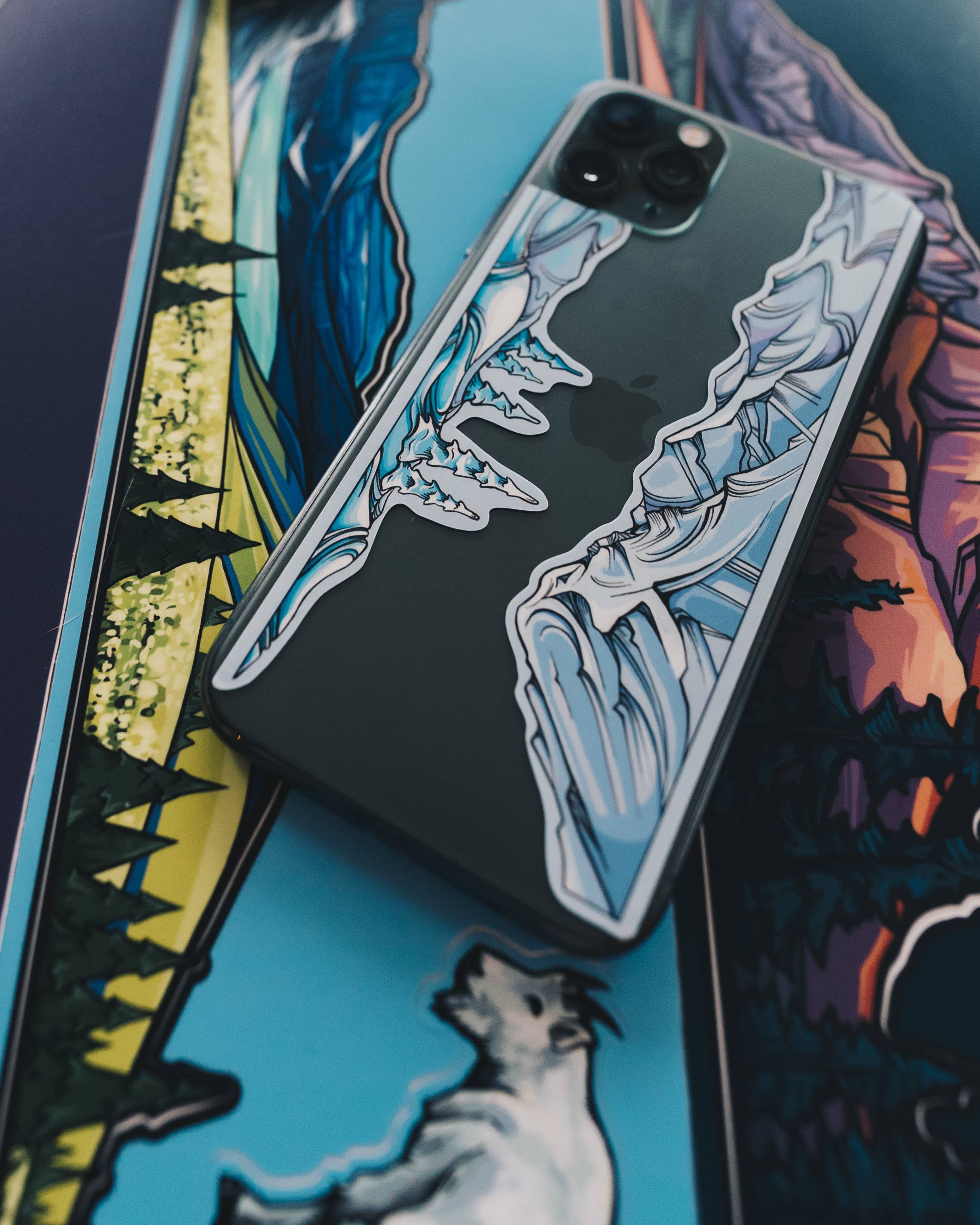 Hydrascape Stickers - Wholesale Sticker - Acadia National Park Miniscape Sticker4