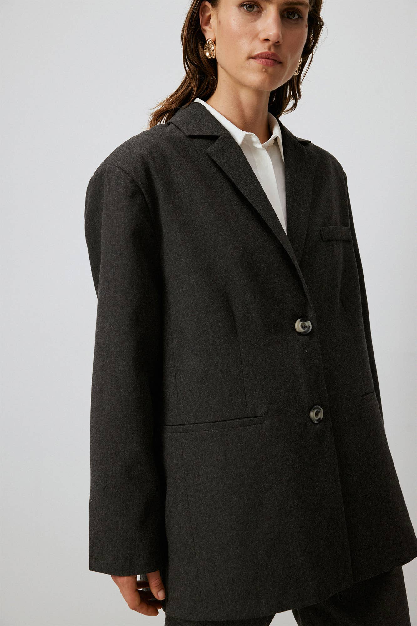 Antracita CHAQUETA BLAZER de venta al por mayor en Faire4