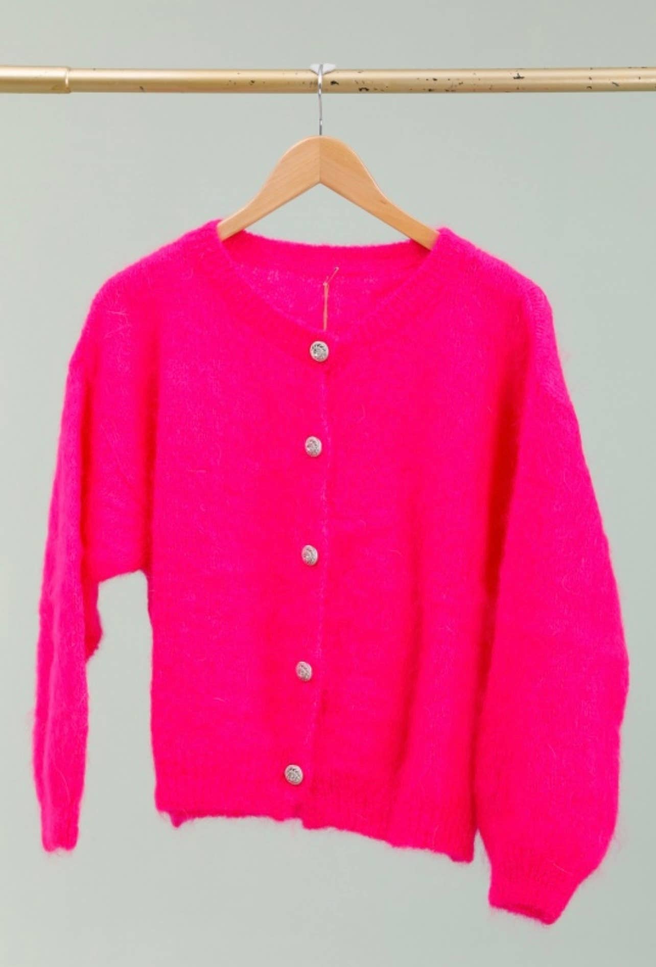 LÉA & LUC - Wholesale Cardigan - Women's - Mohair cardigan REF. 2137119