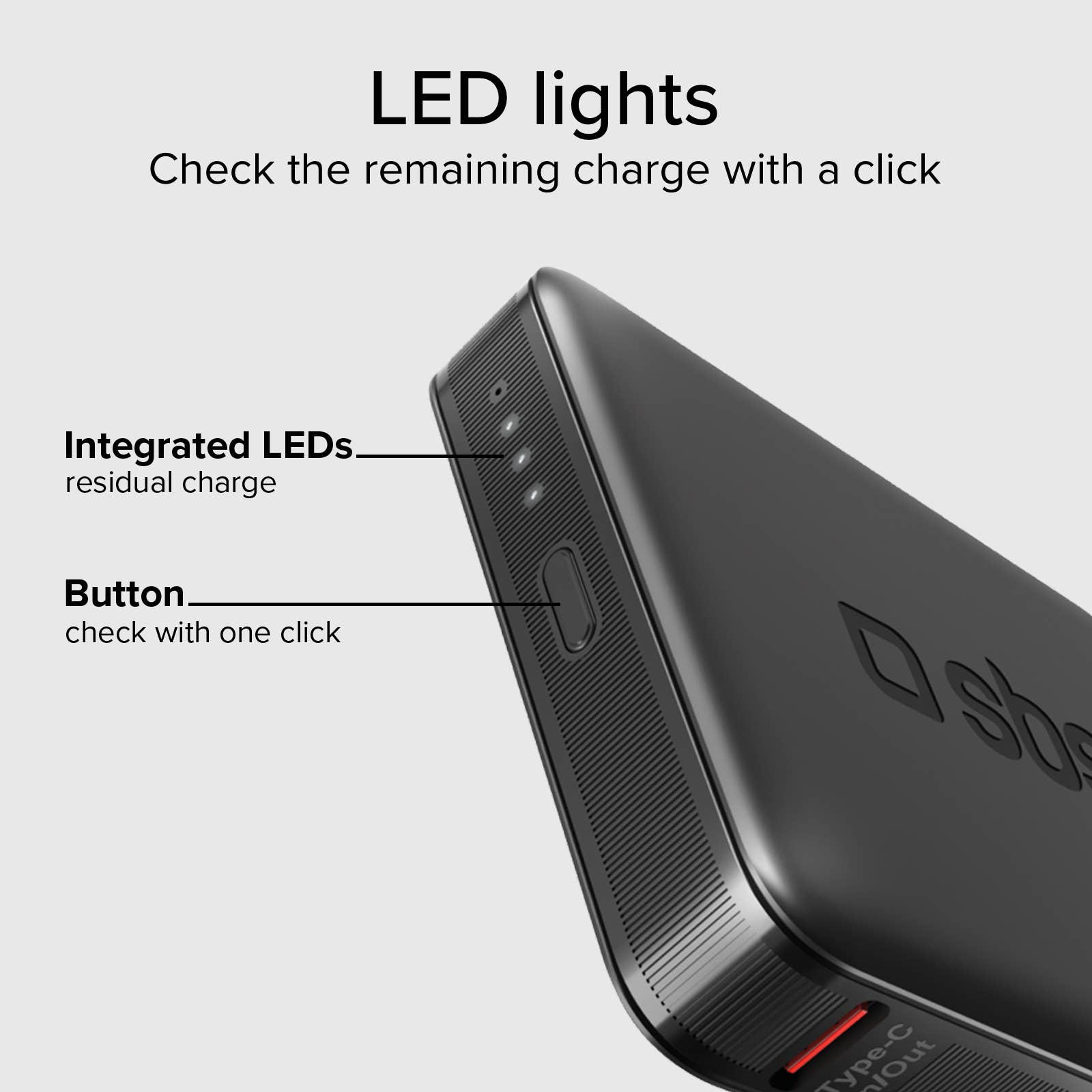 SBS - Wholesale Portable Charger - High Density 5000 Mah Powerbank5