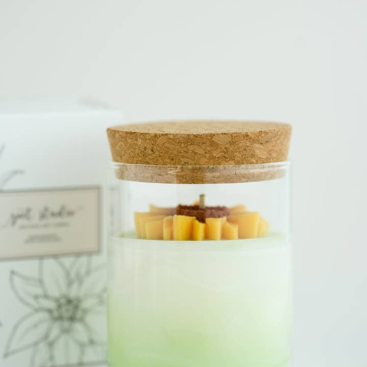 ZOETSTUDIO - Wholesale Jar/Filled Candle - Sunflower Soy Blend Candle | 8.5 oz candle6