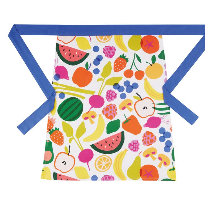 Fruit Market Half Apron - Ampersand for wholesale by Peking Handicraft