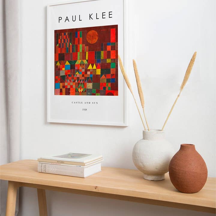Artesta - Vente Poster - Exposition Château et Soleil Blanc - Paul Klee 5