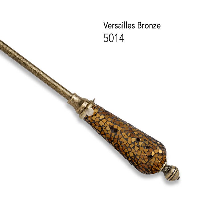 Versailles Bronze avec bronze antq - Briquet rechargeable élégant pour la vente par Social Lighters