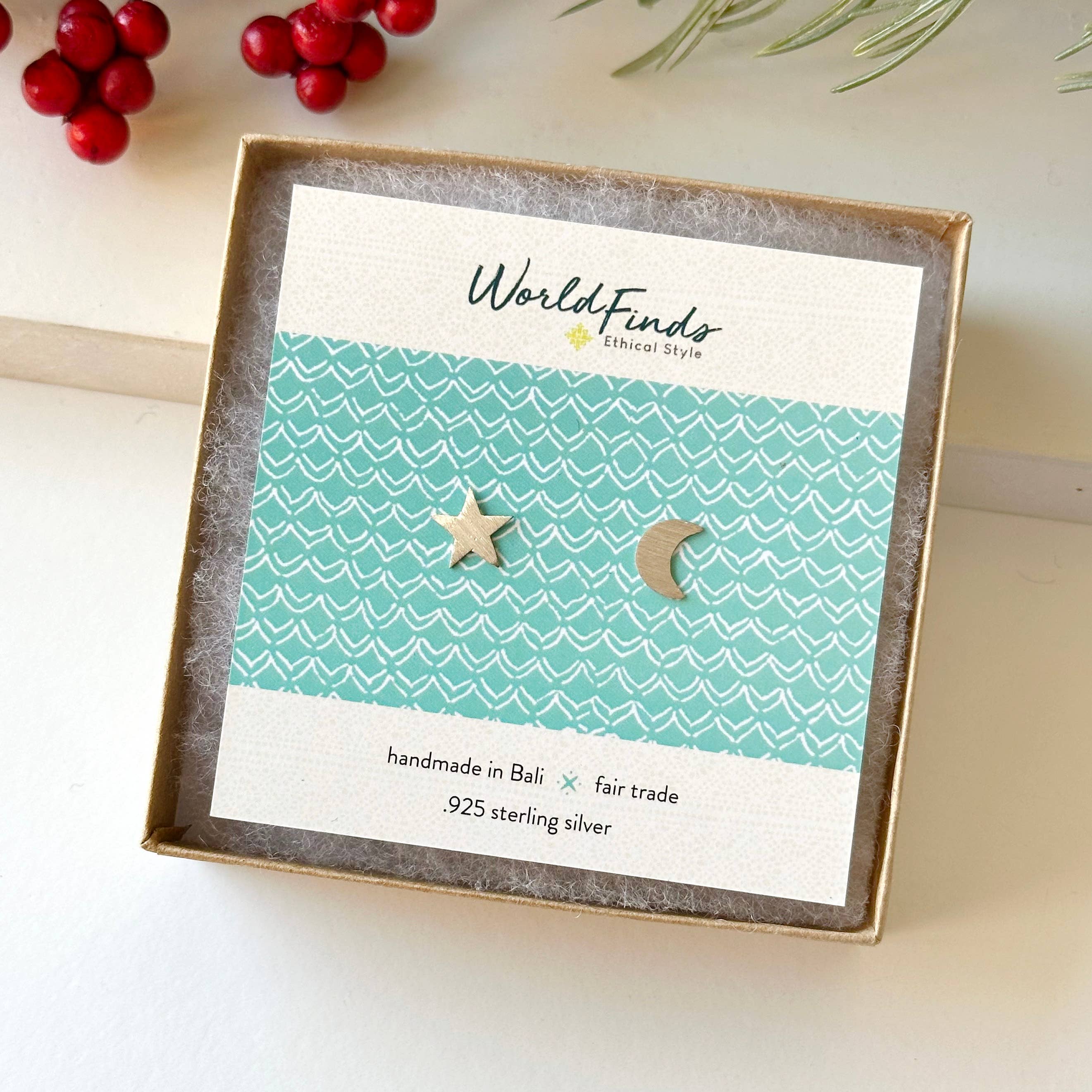 WorldFinds - Wholesale Stud/Post Earrings - Star Sterling Silver Posts5