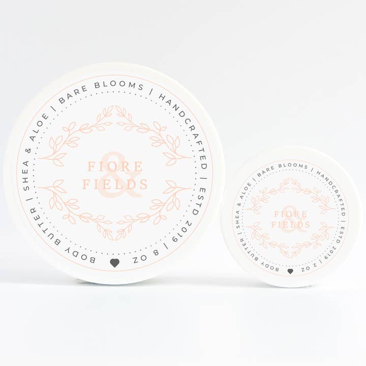 Mini Bare Blooms Body Butter for wholesale by FIORE & FIELDS